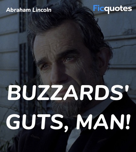 Buzzards' guts, man! image