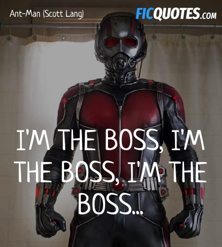 I'm the boss, I'm the boss, I'm the boss... image