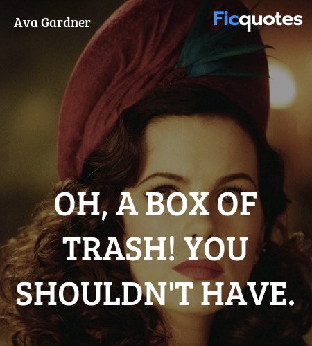 Oh, a box of trash! You shouldn't have. image