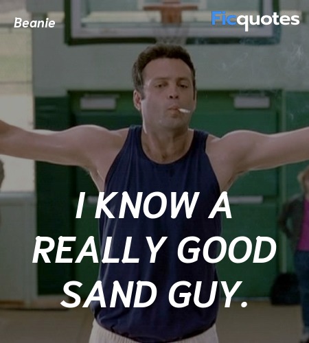  I know a really good sand guy. image