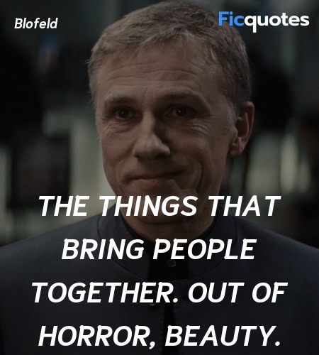 The things that bring people together. Out of horror, beauty. image