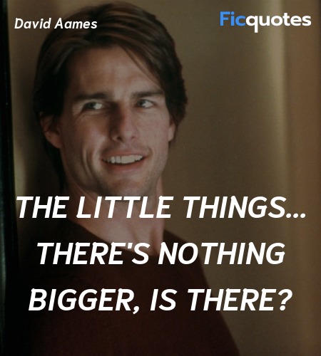  The little things... there's nothing bigger, is there? image
