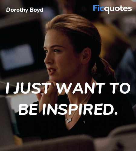  I just want to be inspired. image