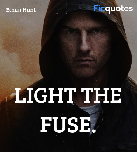  Light the fuse. image