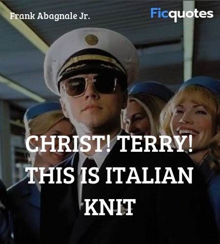 Christ! Terry! This is Italian knit image