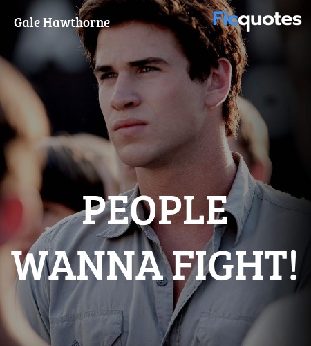 People wanna fight! image