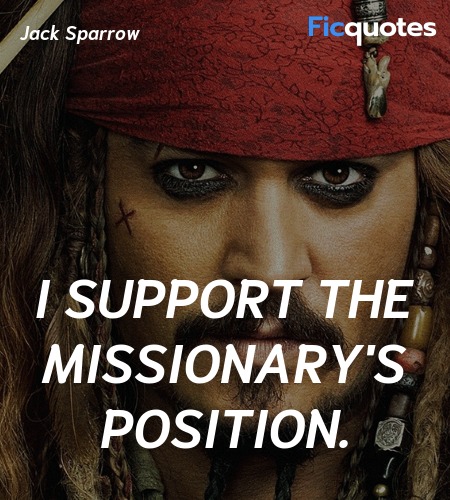  I support the missionary's position. image