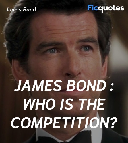 James Bond : Who is the competition? image