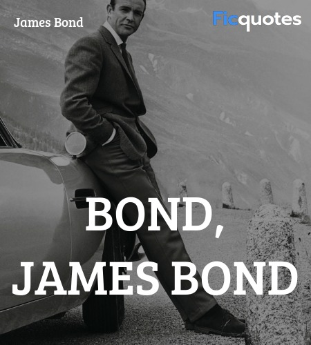 Bond, James Bond image