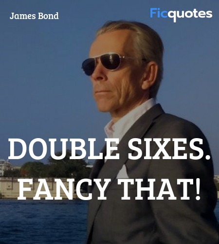  Double sixes. Fancy that! image