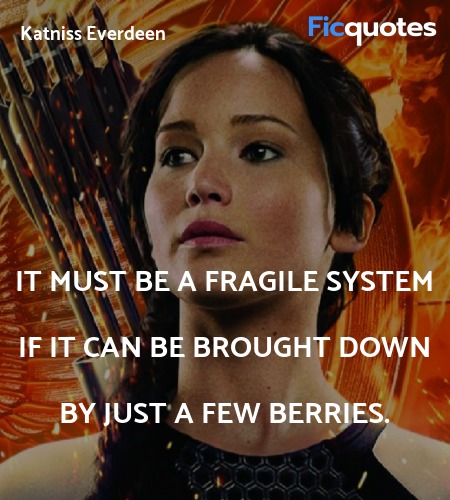 It must be a fragile system if it can be brought down by just a few berries. image