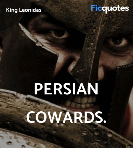 Persian cowards. image