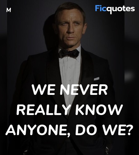 We never really know anyone, do we? image