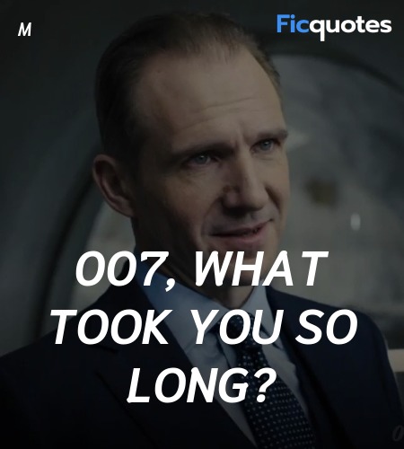  007, what took you so long? image