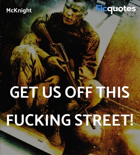 Get us off this fucking street! image