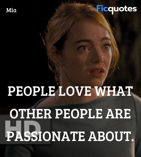  People love what other people are passionate about. image