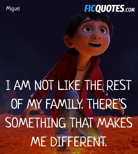 I am not like the rest of my family. There’s something that makes me different. image