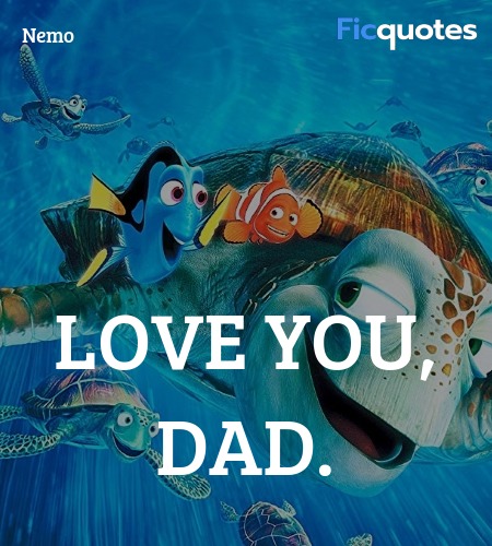  Love you, Dad. image