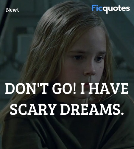 Don't go! I have scary dreams. image