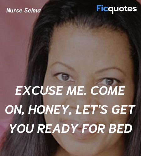 Excuse me. Come on, honey, let's get you ready for bed image