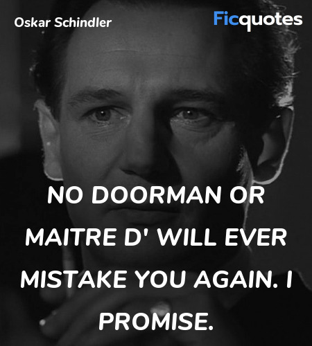 No doorman or Maitre d' will ever mistake you again. I promise. image