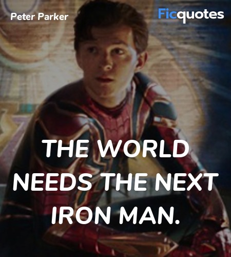 The world needs the next Iron Man. image