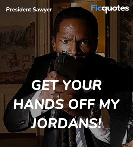 Get your hands off my Jordans! image