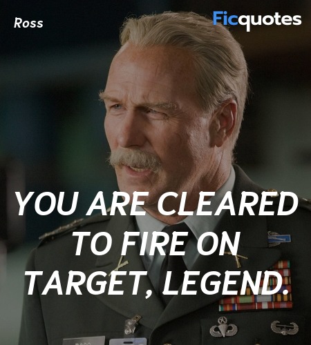  You are cleared to fire on target, Legend. image