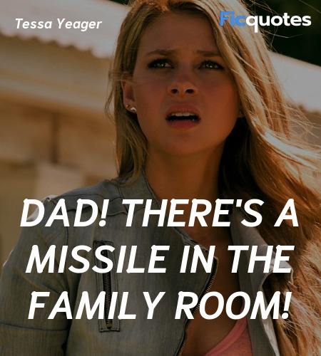 Dad! There's a missile in the family room! image