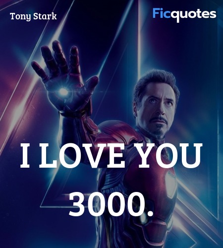 I love you 3000. image