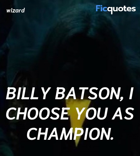 Billy Batson, I choose you as champion. image