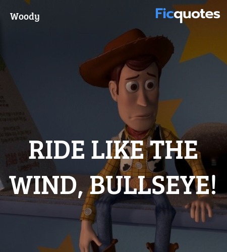  Ride like the wind, Bullseye! image