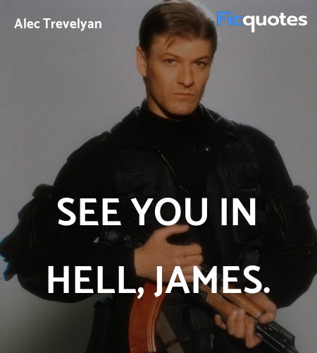 See you in hell, James quote image