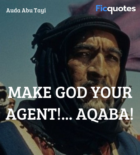 Make God your agent!... Aqaba! image
