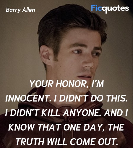 Your Honor, I'm innocent. I didn't do this. I didn... quote image