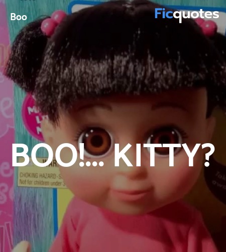 Boo!... Kitty quote image