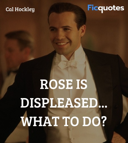 Rose is displeased... what to do quote image