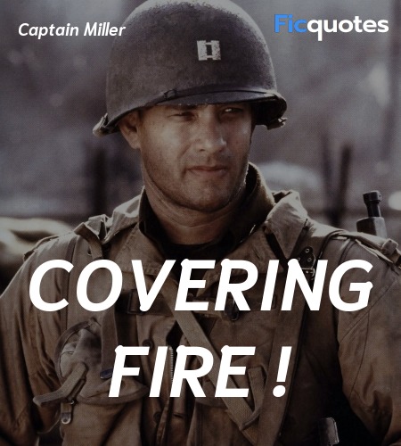 Covering fire quote image