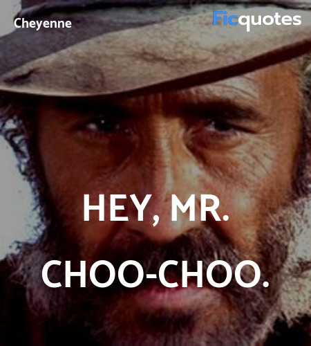 Hey, Mr. Choo-Choo. image