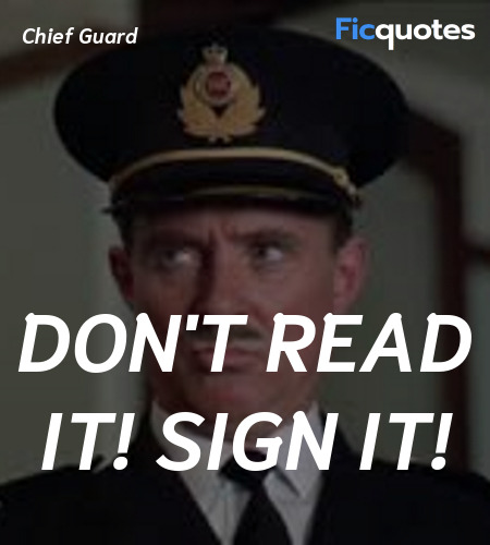 Don't read it! Sign it! image