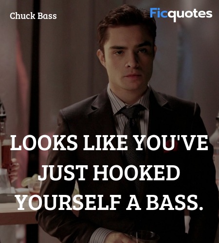  Looks like you've just hooked yourself a Bass... quote image