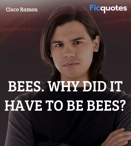 Bees. Why did it have to be bees? image