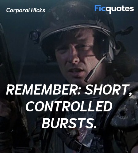 Remember: short, controlled bursts quote image