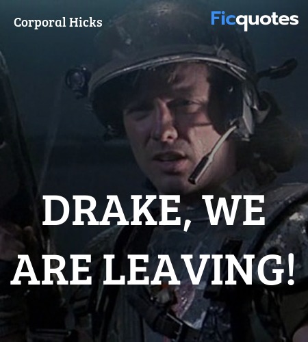 Drake, we are LEAVING quote image