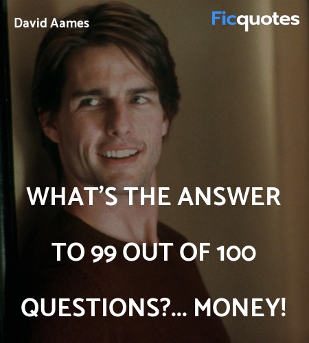 What's the answer to 99 out of 100 questions?... ... quote image