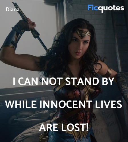 Diana in Wonder Woman