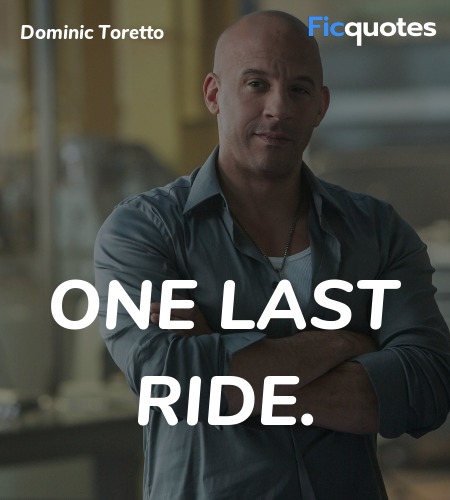 One last ride quote image