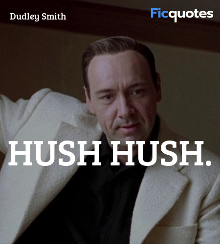 Hush hush quote image