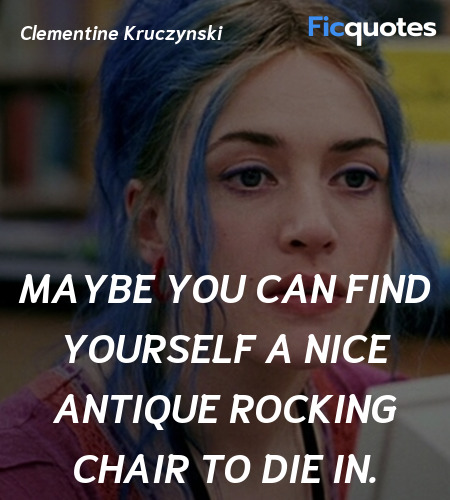  Maybe you can find yourself a nice antique ... quote image