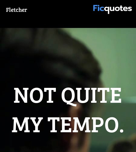  Not quite my tempo. image
